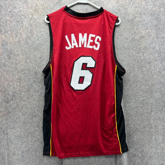 miami heat lebron james jersey adidas